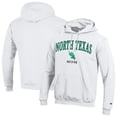 thumbnail image 1 of Women's Champion  White North Texas Mean Green Arch Mom Eco Powerblend Hoodie, 1 of 3
