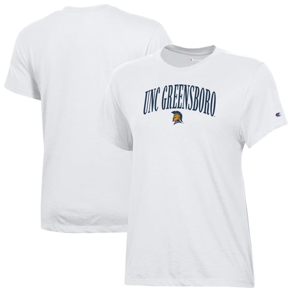 Women's Champion  White UNCG Spartans Core T-Shirt