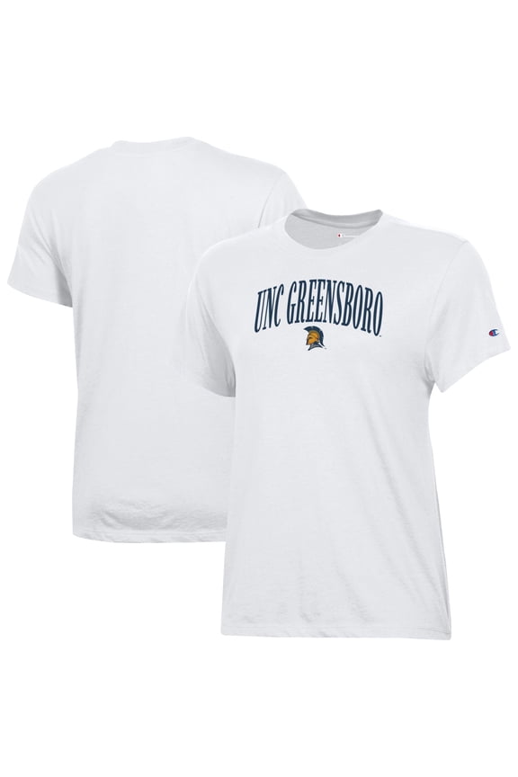 Women's Champion White UNCG Spartans Core T-Shirt