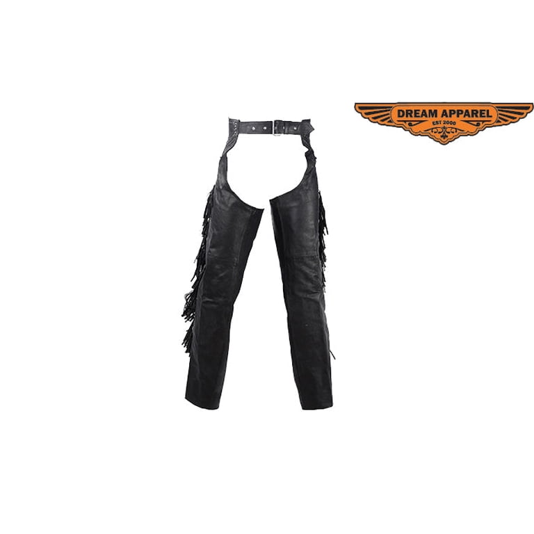 womens chaps pants with fringe