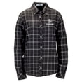 thumbnail image 1 of Women's Charcoal Clarkson Golden Knights Brewer Flannel Button-Down Long Sleeve Shirt, 1 of 1