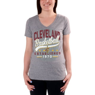 Cleveland Cavaliers Women's 2016 NBA Finals Champs Official  Locker Room Grey V-Neck T-Shirt Large : Sports & Outdoors