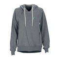 thumbnail image 1 of Women's Charcoal Creighton Bluejays Fleece Moto Jacket, 1 of 1