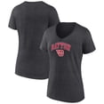 thumbnail image 1 of Women's Charcoal Dayton Flyers Campus V-Neck T-Shirt, 1 of 3