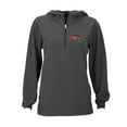 thumbnail image 1 of Women's Charcoal Illinois State Redbirds Pullover Stretch Anorak Jacket, 1 of 1