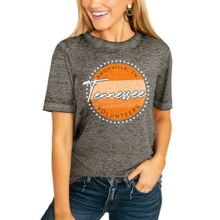 Women's Gameday Couture Charcoal Tennessee Titans First and Goal Burnout T-Shirt Size: Medium