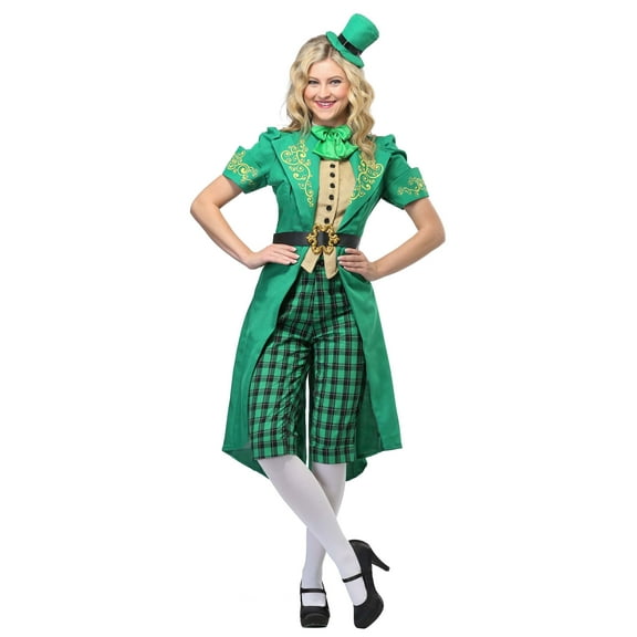 Women's Charming Leprechaun Costume