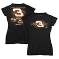 thumbnail image 1 of Women's Checkered Flag Black Richard Childress Racing Goodwrench T-Shirt, 1 of 3