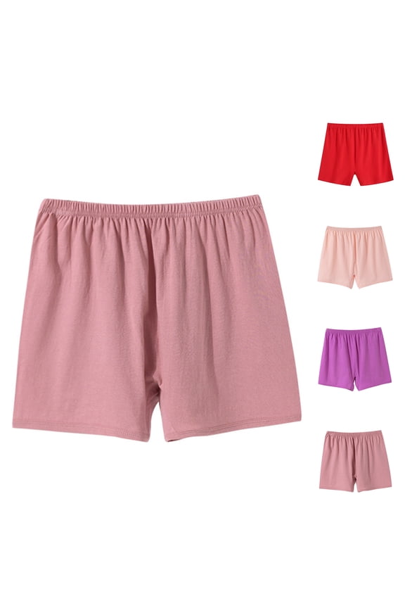 Women's Cheer Style Active Shorts With Stretchy Elastic Waist And Solid Hues Featuring Lightweight Breathable Material For Summer Gym Workouts Running Yoga Red L