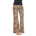 thumbnail image 1 of Women's Cheetah Printed Palazzo Pants, 1 of 8
