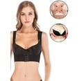 thumbnail image 1 of Women's Chest Holder Posture Correction X Back Brace Adjustable High Elastic Orthotics Chest Support Rectify Posture Corset Back Belt, 1 of 7
