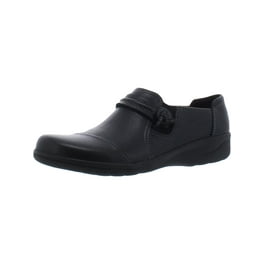 Clarks Women s Cheyn Madi Leather Ortholite Slip On Casual Loafer Walmart