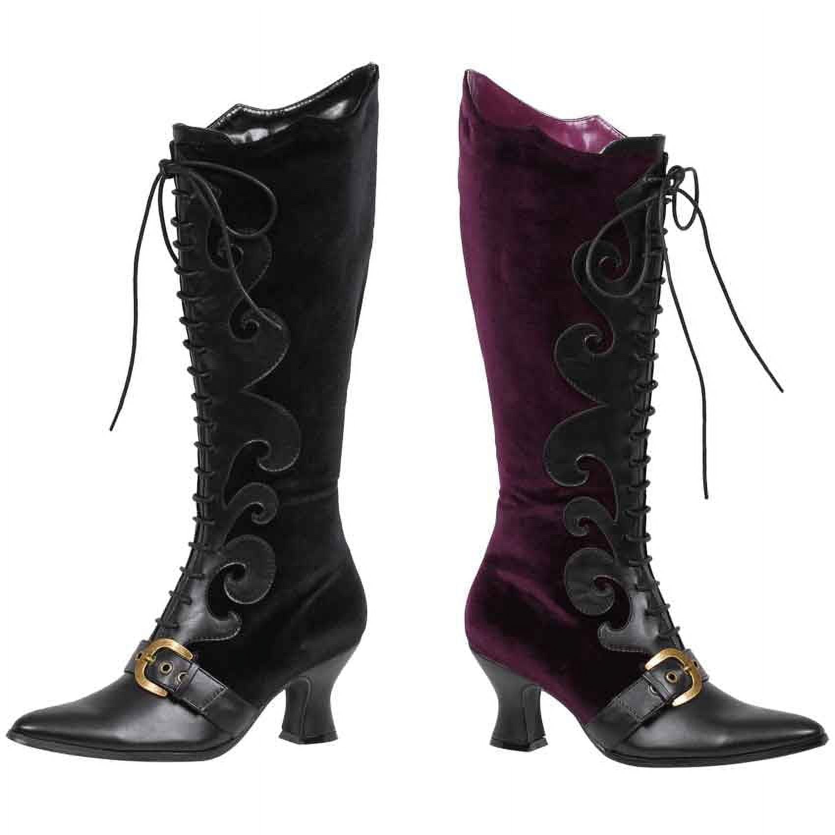 Leather witch best sale boots