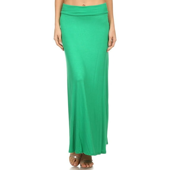 Women's Chic and Comfortable High-Waisted Maxi Skirt