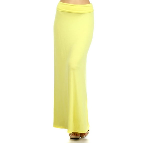 Women's Chic and Comfortable High-Waisted Maxi Skirt