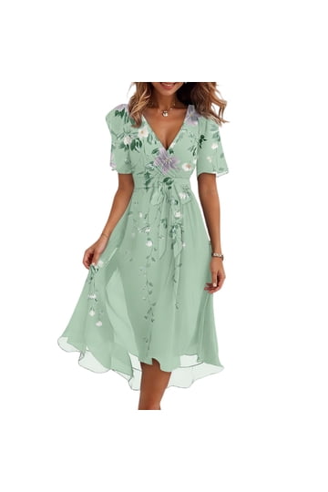 Chiffon Summer Dresses for Women and Girls
