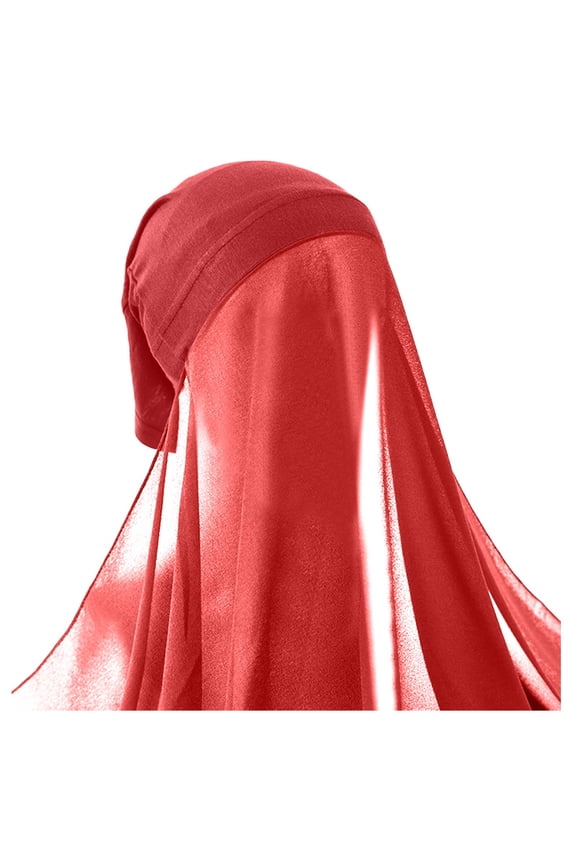 Women's Chiffon Hijab Scarf Soft Flowing Long Wrap Shawl