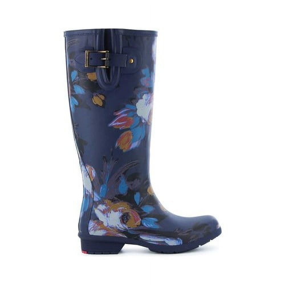 Chooka women's wide calf hotsell memory foam rain boot