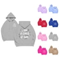 thumbnail image 1 of Women's Christian Hoodie 2025 Fall Winter Long Sleeve Y2K Graphic Christian Hooded Sweatshirt with Pockets Pullover Top, 1 of 6