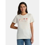 Christmas Women's Bright Spirits Graphic Tee from Holiday Time, Sizes S-XXXL