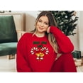 thumbnail image 1 of Women's Christmas Candy Cane Land Sweatshirt, 1 of 8