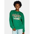 thumbnail image 1 of Women’s Christmas Graphic Pullover Sweatshirt with Long Sleeves, Sizes XS-XXL, 1 of 5