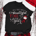 thumbnail image 1 of Women’s Christmas Graphic T-Shirt – Festive Holiday Shirt with Cheerful Christmas Designs, Perfect for Parties, Family Gatherings & Everyday Outfits, 1 of 7