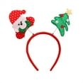 thumbnail image 1 of Women's Christmas Headband with Different Designs Cute Holiday Hair Accessories for Xmas Party Supplies red, 1 of 2