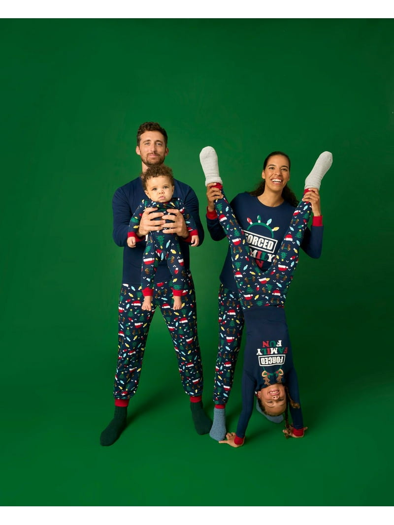 Holiday Loungewear Family Christmas Pajamas Matching Set - Holiday ...