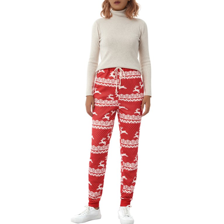 White Elf Fleece Pyjama Pants