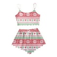 thumbnail image 1 of Women's Christmas Pajama Set Sleeveless Top and Shorts 2 Piece Comfortable Sleepwear Cozy Holiday Nightwear Soft Outfit, 1 of 2
