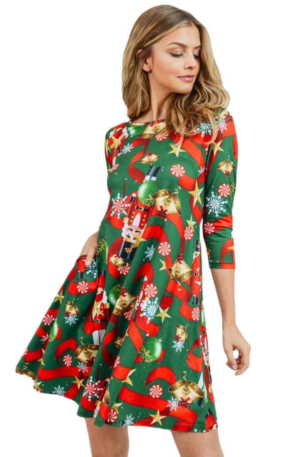 green nutcracker dress Nutcracker Petti Skirt Dress – Mon Ami Bham main image 1