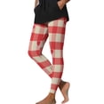 thumbnail image 1 of Women's Christmas Print Leggings High Waisted Athletic-Fit Leggings Sweatpants Santa Claus Print Sweatpants Lounge Breathable Yoga Leggings Hiking Outdoor Track Sweatpant, 1 of 7