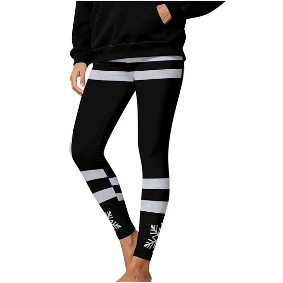 Women's Christmas Printed Ankle Length Seasonal Printed Leggings