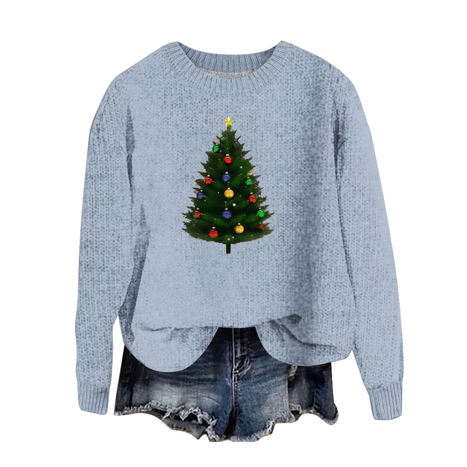 Women's Christmas Sweater - Casual Sweaters for Women, Women's Xmas ...