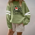 thumbnail image 1 of Women's Christmas Sweatshirts Loose Family Christmas 2026 Blouses Fashion Letter Printed Xmas Shirts Casual Long Sleeves Crewneck Pullover Tops, 1 of 6
