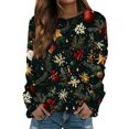 Women's Christmas Tree LightUp Sweater Festive Holiday LED Pullover