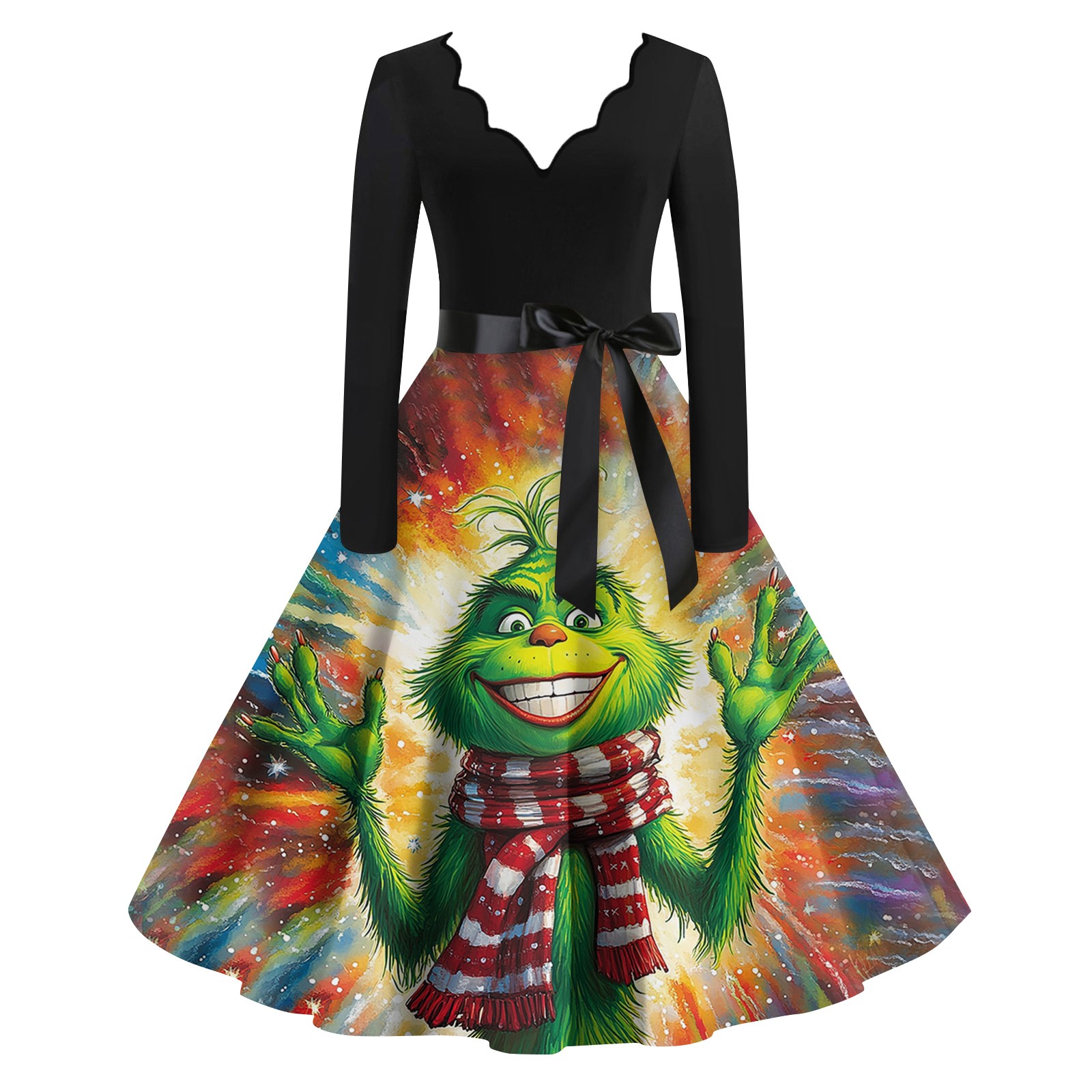 Vintage womens christmas skirt on sale