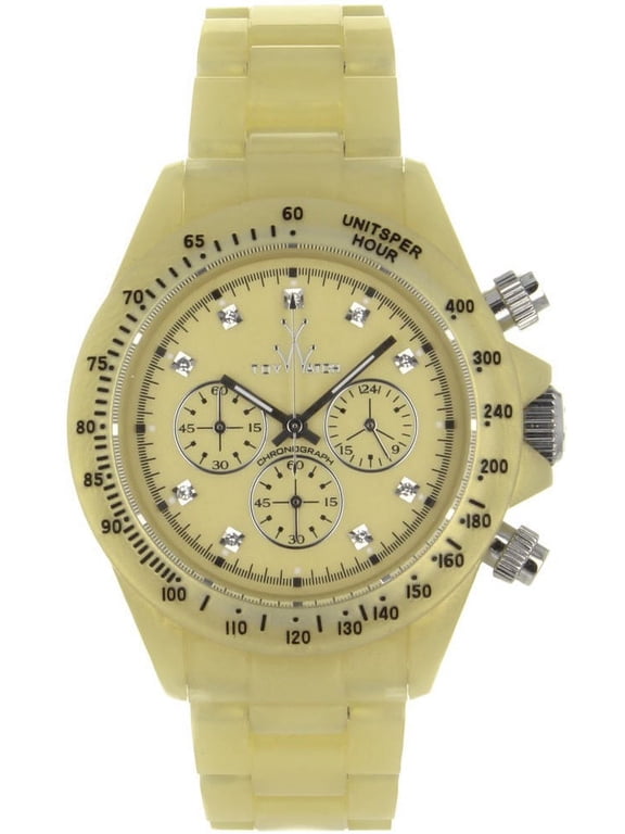 Women's Chronograph Plasteramic Watch FLP07GD