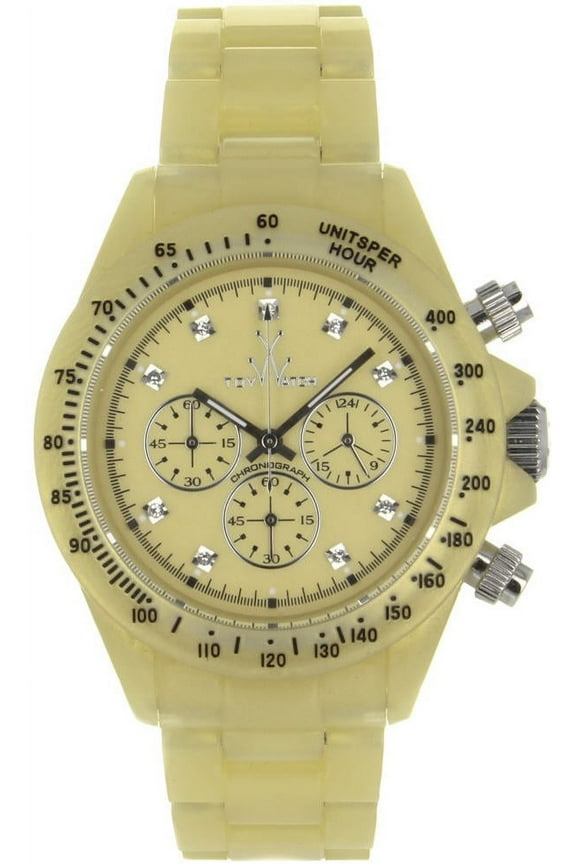 Women's Chronograph Plasteramic Watch FLP07GD