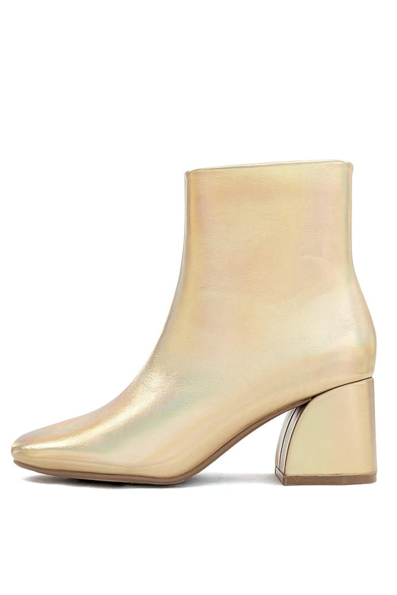 Women’s Chunky Heeled Dress Ankle Boots