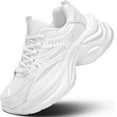 thumbnail image 1 of Women's Chunky Sneakers Fashion Platform Casual Shoes Comfortable Walking Running Sport Work Gym Athletic, 1 of 13