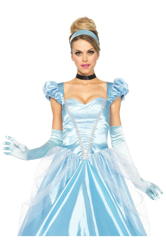 Cinderella Classic Women's Halloween Fancy-Dress Costume for Adult, L