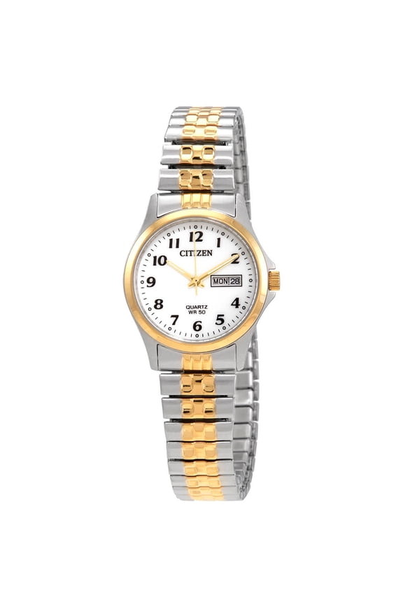 Women's Citizen Two Tone Steel Expansion Bracelet Watch EQ2004-95A
