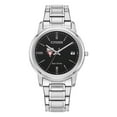 thumbnail image 1 of Women's Citizen Watch  Silver Worcester Polytechnic Institute Engineers Eco-Drive Black Dial Stainless Steel Watch, 1 of 1