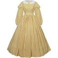 thumbnail image 1 of Women's Civil War Dress Victorian Dickens 1860s Civil War Ball Gown Southern Belle Dress, 1 of 7