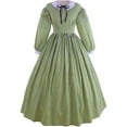 thumbnail image 1 of Women's Civil War Dress Victorian Dickens 1860s Civil War Ball Gown Southern Belle Dress, 1 of 7