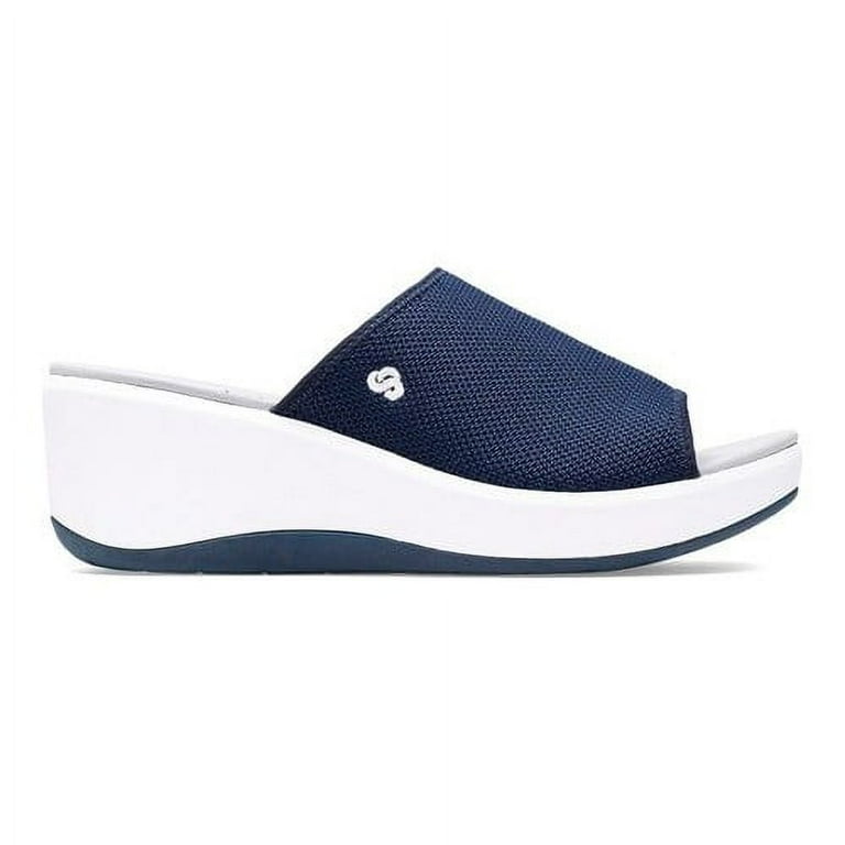 Women s Clarks Step Cali Bay Slide Walmart