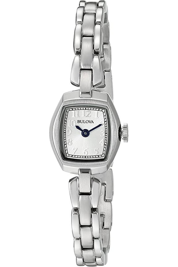 Women's Classic 96L221 Silver Stainless-Steel Quartz Fashion Watch