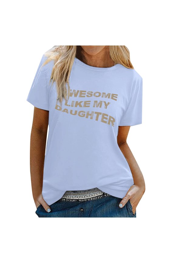 Women's Classic Casual Round Neck T Shirt Soft Comfortable Versatile Daily Wear Basic Tee Short Sleeve Solid Color Top